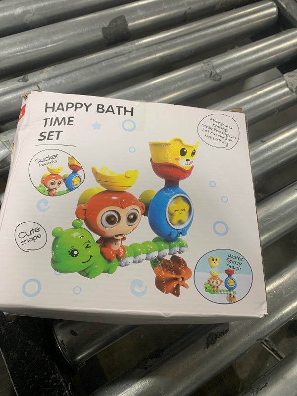 Photo 1 of Bath Toys for Toddlers 1-3 Age 1 2 3 4 Year Old Boys Girls Toddler Bath Tub Toys for Kids Baby Infant Water Bath Tub Toys