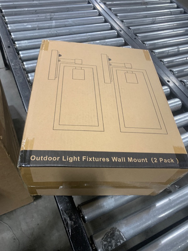 Photo 1 of PARTPHONER Dusk to Dawn Outdoor Light Fixtures Wall Mount, Sensor Porch Lights, Anti-Rust Exterior Wall Sconce Lighting Lamp, Waterproof Wall Lantern for Doorway, Garage, 2-Pack