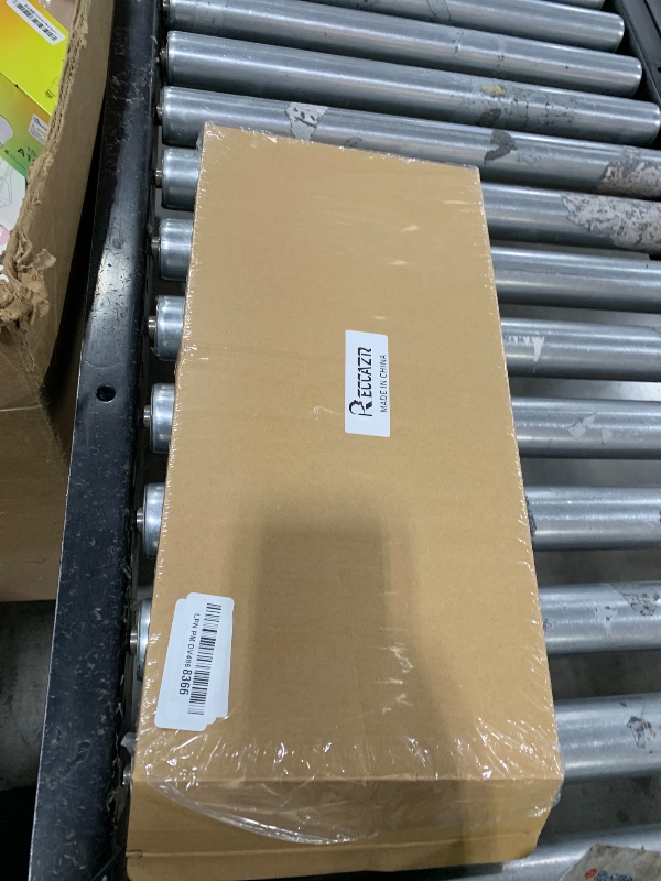 Photo 1 of RECCAZR Ergonomic Keyboard, Wired Computer Keyboard with Wrist Rest, Wave Keyboard for Natural Typing,Spill-Resistant Keyboard Compatible with Windows/PC/Laptop(Black)