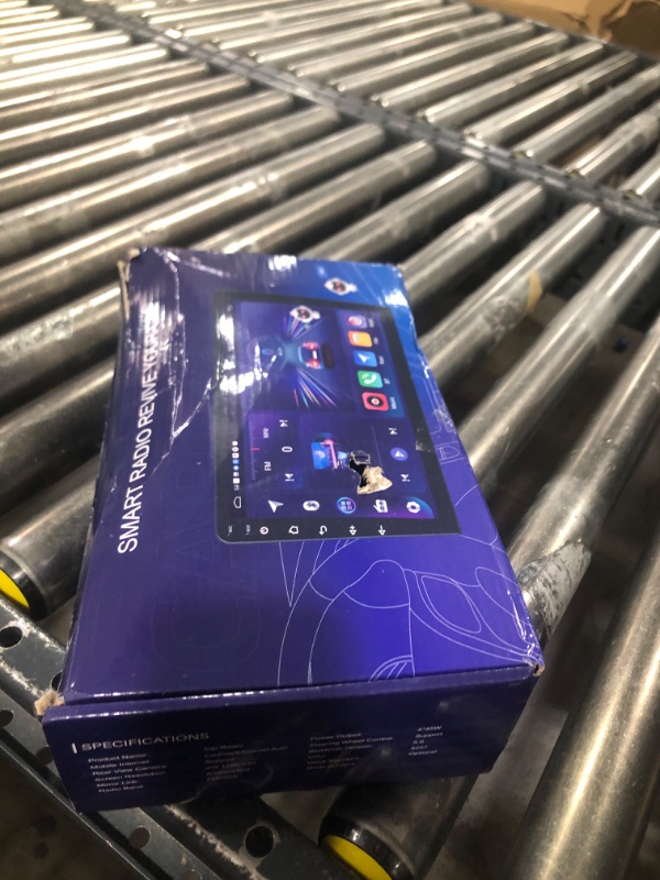 Photo 1 of ?8 Core 4+64GB? 10.1 Inch Wireless Carplay Android Auto Double Din Car Stereo Touchscreen Car Radio Head Unit GPS WiFi 5.0 Bluetooth 32EQ DSP SWC Mic Backup Cam