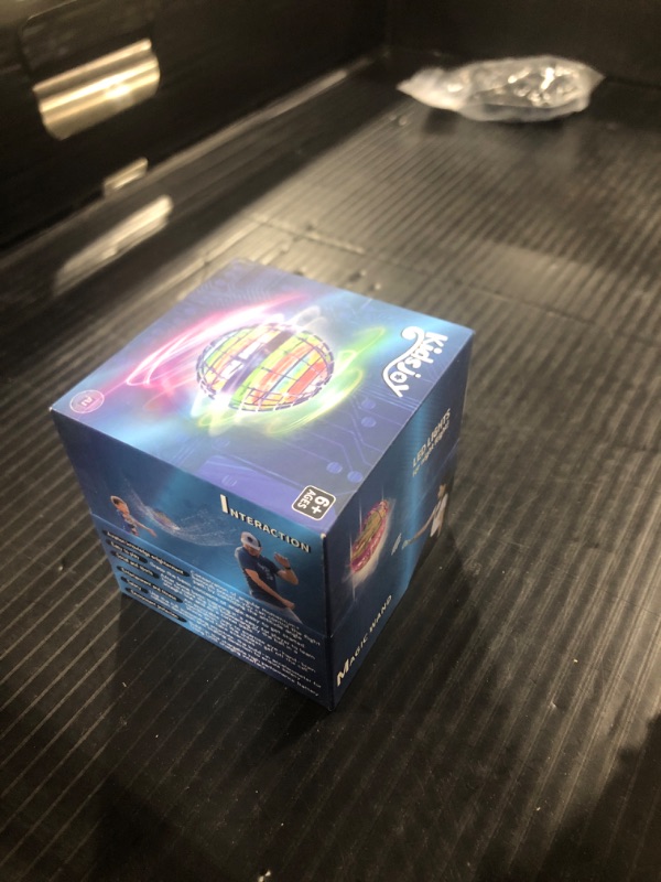 Photo 1 of MERRYHOME Flying Orb Ball Toys: 360°Rotating Hand Controlled Drone Orbit, 2025 Cool Toys, Gifts for 6 + Year Old Kids (Blue?3.3 inches)