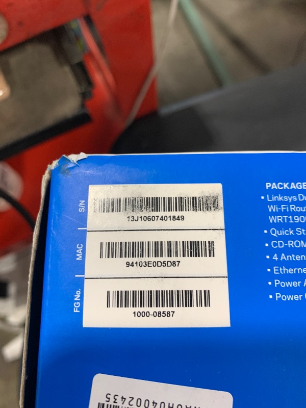 Photo 4 of Linksys WRT1900AC Dual-Band+ Wi-Fi Wireless Router with Gigabit & USB 3.0 Ports and eSATA, Smart Wi-Fi Enabled to Control Your Network from Anywhere