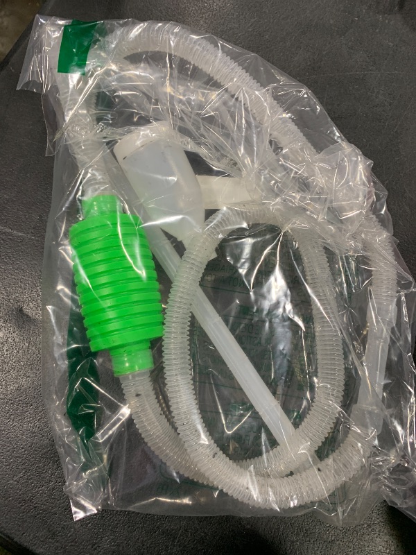 Photo 1 of Luigi's Fish Tank Cleaner - Gravel Pump Vacuum for Aquarium - Hand Siphon Hose to Remove and Change Water or Sand in Minutes - Fish Aquarium Accessories, Supplies & Cleaning Tools