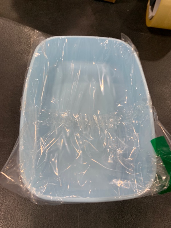 Photo 1 of kathson Dwarf Hamster Bathroom, Chinchilla Sauna Room Plastic Sand Bath House Ideal for Gerbils, Hedgehog, Squirrel and Other Small Animals (Blue)