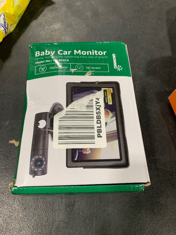 Photo 1 of Baby Car Camera, HD Display Baby Car Mirror with Night Vision Feature, 4.3 inch Baby Car Monitor with Wide Clear View, Baby Car Seat Mirror Camera Rear Facing to Observe Baby’s Every Move