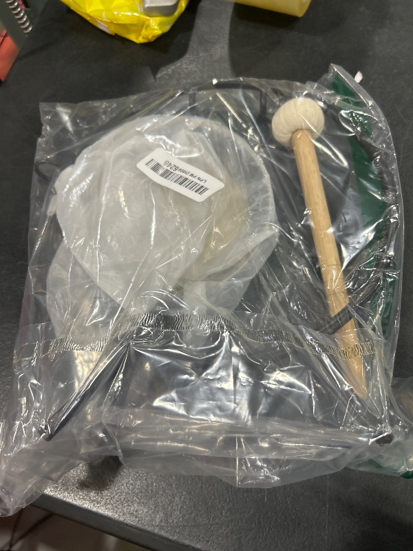 Photo 1 of Arborea Mini Gong 6"Chau Gong Includes Gong Stand & Gong Mallet Desktop Gong Hand Selected For Quality Great for Sound Healing Home or Office Small Gong Percussion Instruments