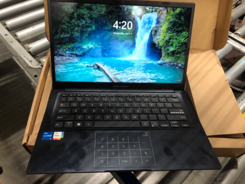 Photo 1 of **LOCKED**ASUS 2023 Vivobook 14 Laptop, 14” FHD (1920 x 1080) Display, Intel Core i5-1235U CPU, Intel Iris X? Graphics, 8GB RAM, 256GB SSD, Windows 11 Home, Quiet Blue, F1404ZA-AS51