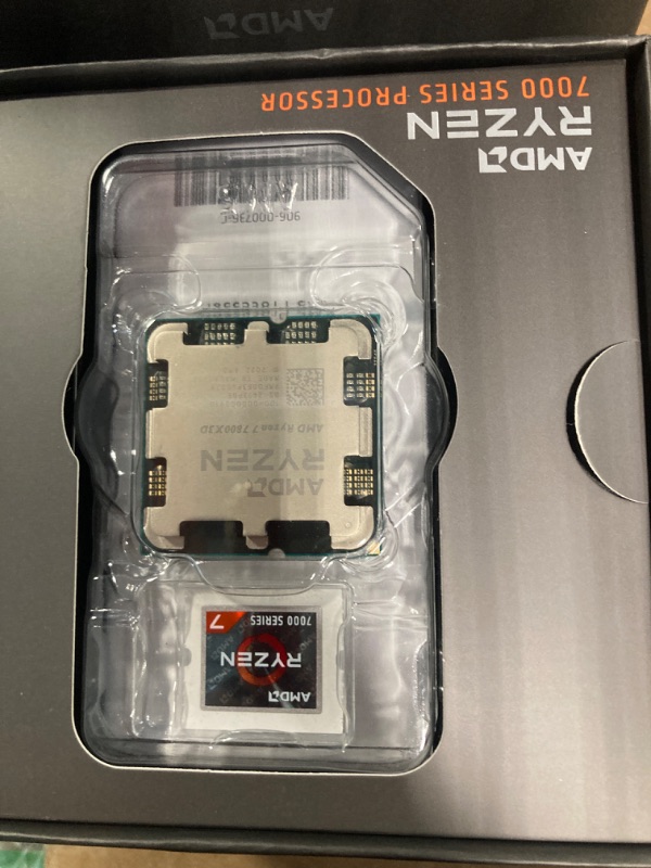 Photo 1 of AMD Ryzen 7 7800X3D 8-Core, 16-Thread Desktop Processor