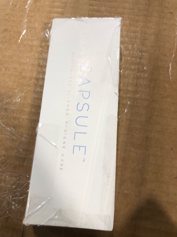 Photo 1 of Capsule Dental - Dental Retainer Travel Case, Silicone Retainer Case for Aligners, Mouthguards, and More, Dental Kit Oral Care Tools with Travel Toothbrush and Aligner Removal Tool