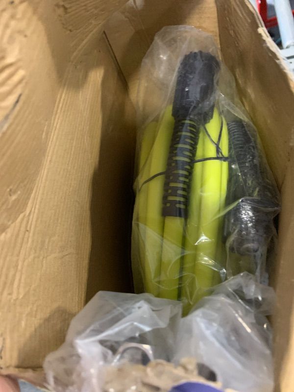 Photo 1 of M MINGLE Pressure Washer Hose and Gun Kit, 50 FT Power Washer Hose with 5 Nozzle Tips and M22-14mm Fitting, Replacement for Ryobi, Simpson, Craftsman