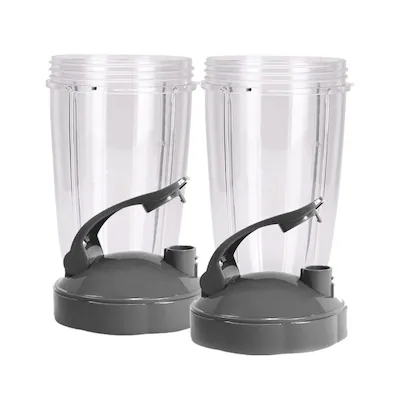 Photo 1 of 24oz Replacement Blender Cup, BPA Free, for Nutri Ninja Auto IQ, 2 Pack
