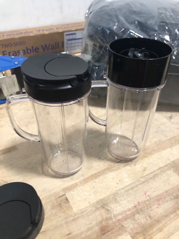 Photo 1 of 24oz Replacement Blender Cup, BPA Free, for Nutri Ninja Auto IQ, 2 Pack