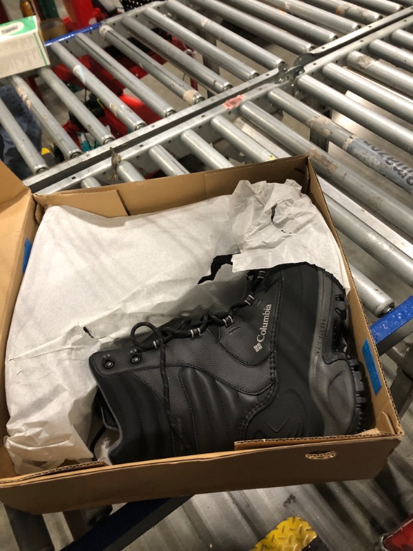 Photo 1 of Columbia Mens Bugaboo III XTM Waterproof Insulated Snow Boot, Black/Columbia Grey, 11.5