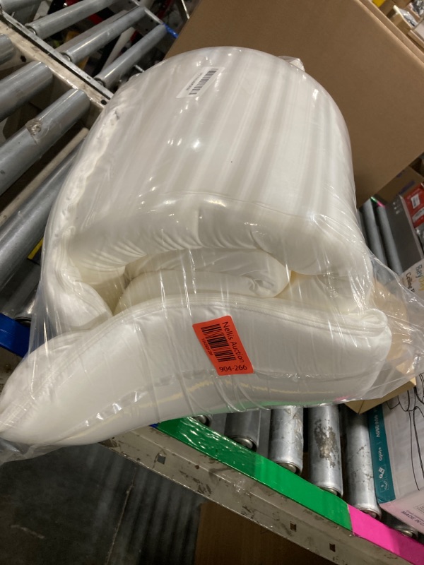 Photo 1 of HARBOLLE Baby Ball Pit Soft Round Memory Foam Ball Pits NOT Included Balls Indoor Outdoor Playpen for Babies Toddlers Kids Infants for Girls Boys, White