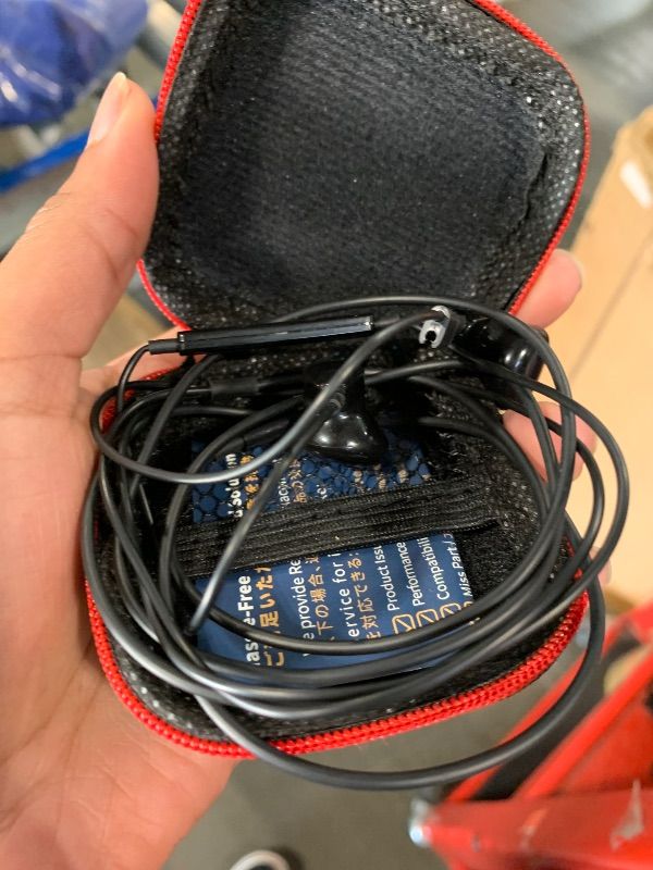 Photo 1 of 3.5mm Headphones Wired Earbuds with Microphone Hi-Fi Noise Canceling for Mac Mini Google Pixel 5A 4A 3A Moto G Power Pure Samsung S10 S9 S8+ A03s A52 A25 A15 A14 A13 OnePlus Nord N200 iPhone 6s, Black