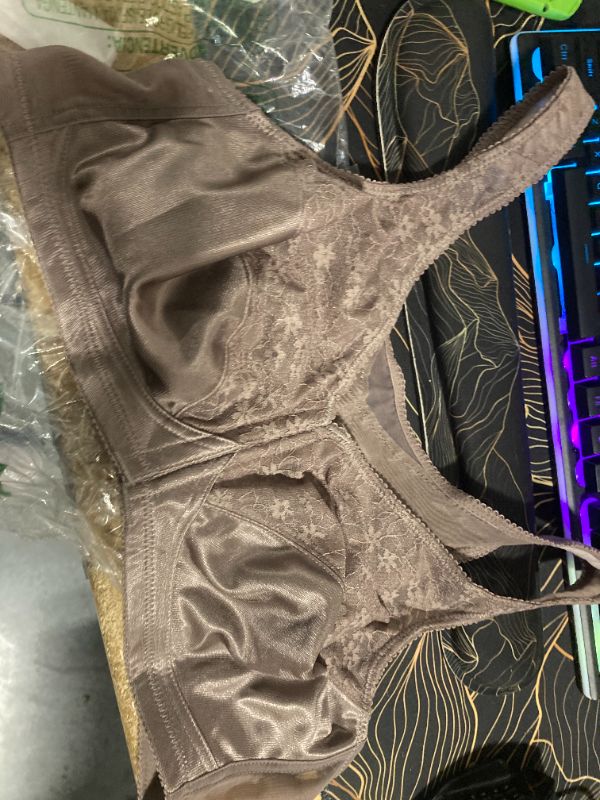 Photo 1 of Exquisite Form FULLY Full-Coverage Posture Bra, Wire-Free, Front Closure, Lace #5100565 40 c