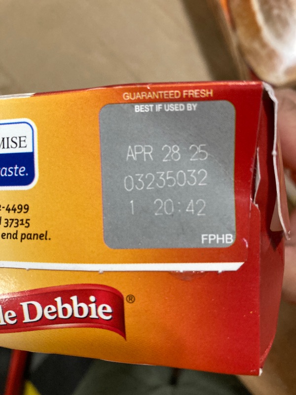 Photo 1 of  EXP:04-28-25 Little Debbie Honey Buns, 6 Individually Wrapped Pastries, 10.6 oz Box, Pack of 0ne (1)