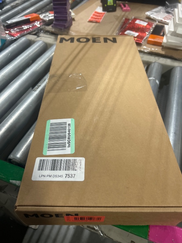 Photo 1 of ** no return**Moen Revyl Spot Resist Nickel One-Handle Single Hole Modern Bathroom Sink Faucet with Optional Deckplate and Spring Loaded Drain Assembly, 84771SRN