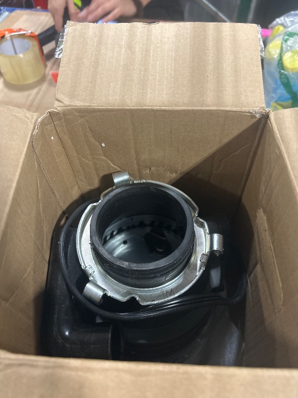 Photo 1 of ** no return***InSinkErator Badger 5 Garbage Disposal with Power Cord, Standard Series 1/2 HP Continuous Feed Food Waste Disposer, Badger 5 W/C, No Size, Black/Gray