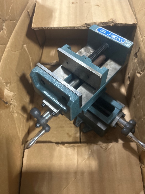 Photo 1 of ** no return***Wilton Cross-Slide Drill Press Vise, 6" Jaw Width & Max Opening, 2" Jaw Depth (Model CS6)