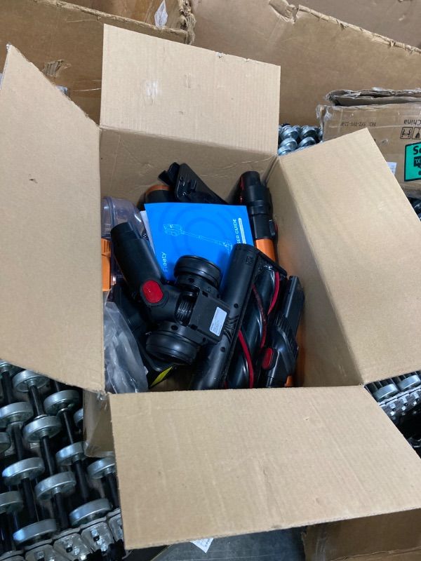 Photo 1 of ***CHARGER MISSING***
Fieety Cordless Vacuum Cleaner, 550W/45Kpa Vacuum Cleaners for Home with LED Screen, Max 60 Mins Runtime, Noise Reduction Tech, Anti-Tangle Stick Vacuum for Pet Hair Carpet and Hardfloor.