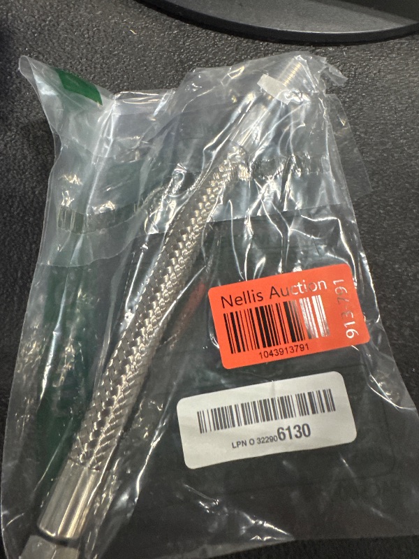 Photo 1 of 00657349 657349 Dishwasher Water Flex Hose Supply Adapter Compatible With Bosch Thermador Gaggenau Dishwashers, Braided Stainless Steel Water Supply Line Replacement Part 2693524 AP5618160 PS8731706