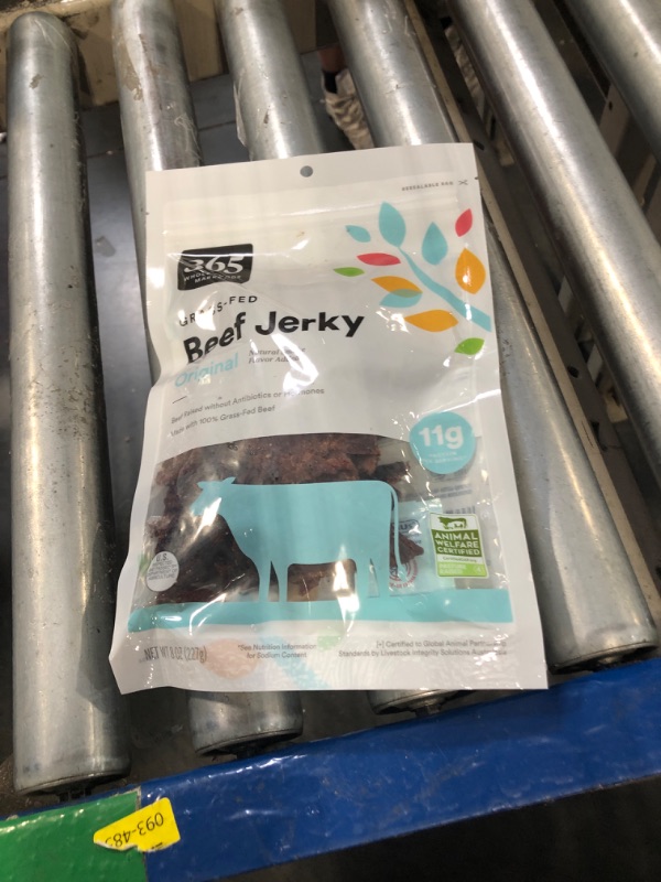 Photo 1 of 365 by Whole Foods Market, Original Family Size Beef Jerky, 8 Ounce