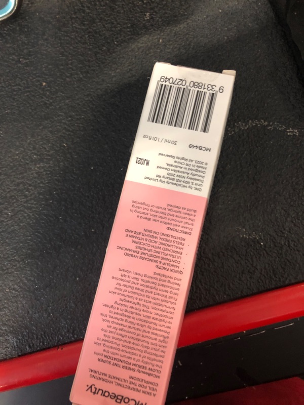 Photo 1 of MCoBeauty Super Glow Sheer TINT Serum Foundation 3-4, Ultra-Invisible, Skin Perfecting, Lightweight, with Kiwi Fruit Extract and Shea Butter, Vegan, Cruelty Free Cosmetics