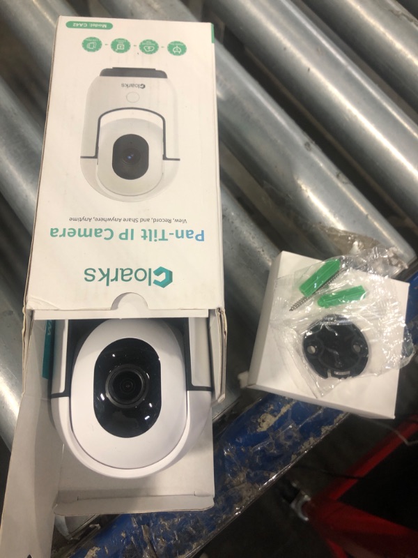 Photo 1 of 2K Pan/Tilt Security Camera, WiFi Indoor Camera for Home Security with AI Motion Detection, Baby/Pet Camera with Phone App, Color Night Vision, 2-Way Audio, 24/7, Siren, TF/Cloud Storage
