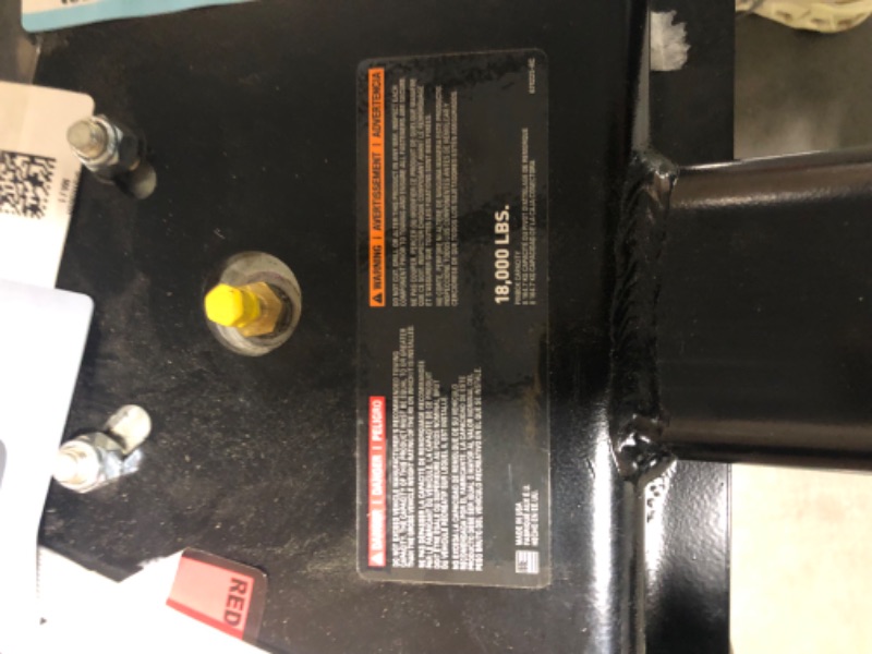 Photo 1 of Trailair CURT L05 Air Ride 18K Fifth Wheel Pin Box – Internal Airbag with Built-in Strut Reduces Chucking, Jarring, Bounching; 18,000 lb. Rating.; Black Powder Coat Finish – Lippert Components 328492