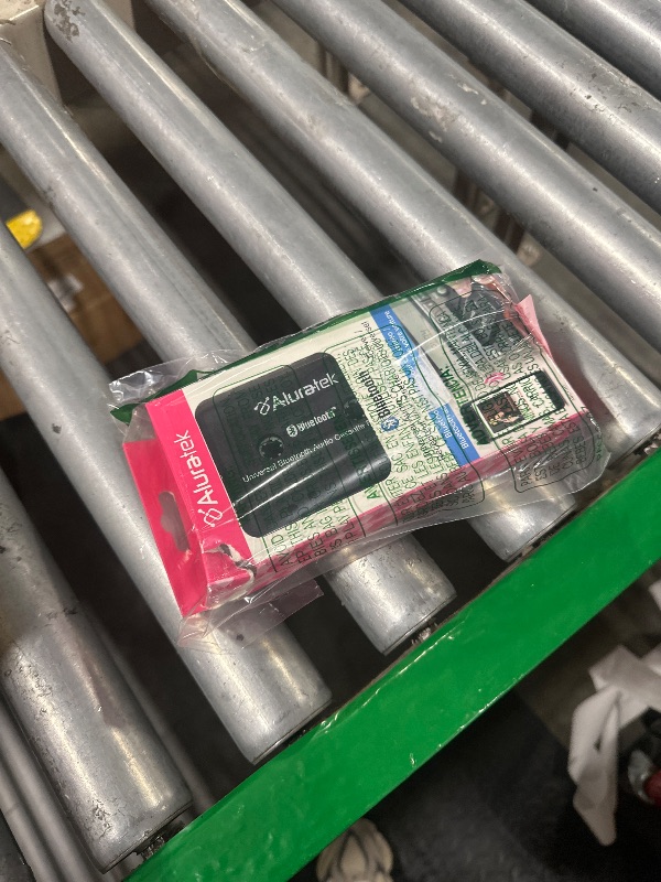 Photo 1 of Aluratek Universal Bluetooth Audio Cassette Receiver, Built-in Rechargeable Battery, Up to 8 Hours Playtime, Audio Receiving up to 33 Feet, ABCT01F