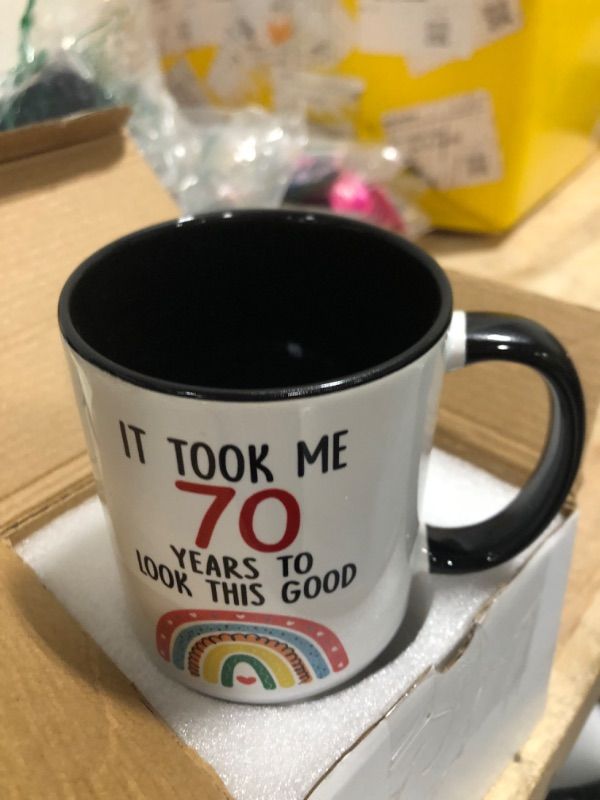 Photo 1 of 70th Birthday Gifts For Women - Valentine Gift - 1955 Gifts For Women - 70 Year Old Birthday Gifts For Her - 70th Birthday Gift Ideas - 70 Birthday Gifts - 70th Birthday - Turning 70 Coffee Mug 11OZ