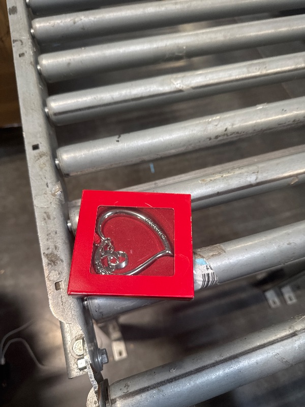 Photo 1 of Klikel Our First Christmas Ornament 2024 - Engaged Heart With Rings - Mr and Mrs - 1st Christmas Together - Wedding Ornament