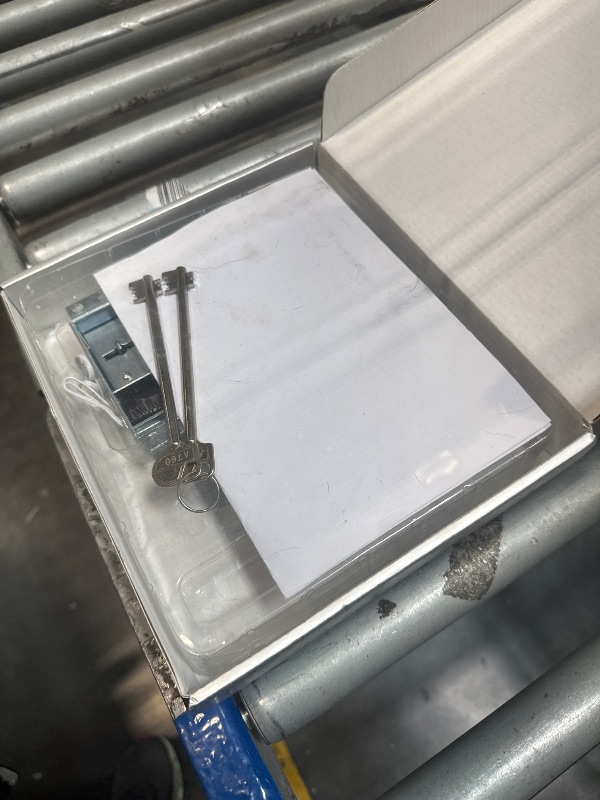 Photo 1 of Replacement Chrome Keypad Electronic Safe Lock, with Solenoid Lock & 2 Override Keys Chrome Keypad DIY Safe Electronic Lock, Fit All Kinds of safes, Home safes, Vault Doors, and More.