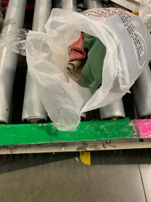 Photo 1 of Real Essentials 4 Pack: Girls Short Sleeve Shirts Tees Active Quick Dry Fit Crew Neck T-Shirt Active Athletic Tops Soccer Sports Yoga Young Teen Chica's Kids Zebra Summer Clothes - Set 12, XS (7)