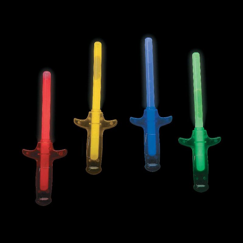 Photo 1 of 100 Pcs 18.5 inch Foam Glow Swords Bulk, 4 Color LED Light Foam Sticks, Glow In The Dark Party Supplies, 3 Modes Colorful Flashing for Birthday Wedding Easter Halloween Christmas
Visit the Party Spot! Store