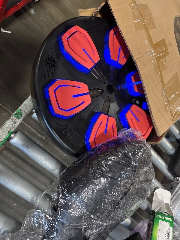 Photo 1 of Music Boxing Machine, Smart Bluetooth Connection Boxing Equipment, Fight Reaction Training Boxing Pad, Release Pressure Wall Mounted Punching Equipment with Boxing gloves for Home,Indoor and Gym           