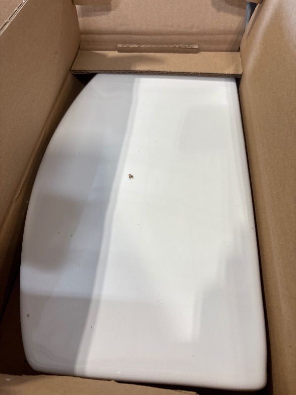Photo 1 of ***TANK PART OF THE TOILET**American Standard 606DA001.020 H2Optimum Two-Piece Toilet with Toilet Seat and Wax Ring, Round Front, Standard Height, White, 1.1 gpf