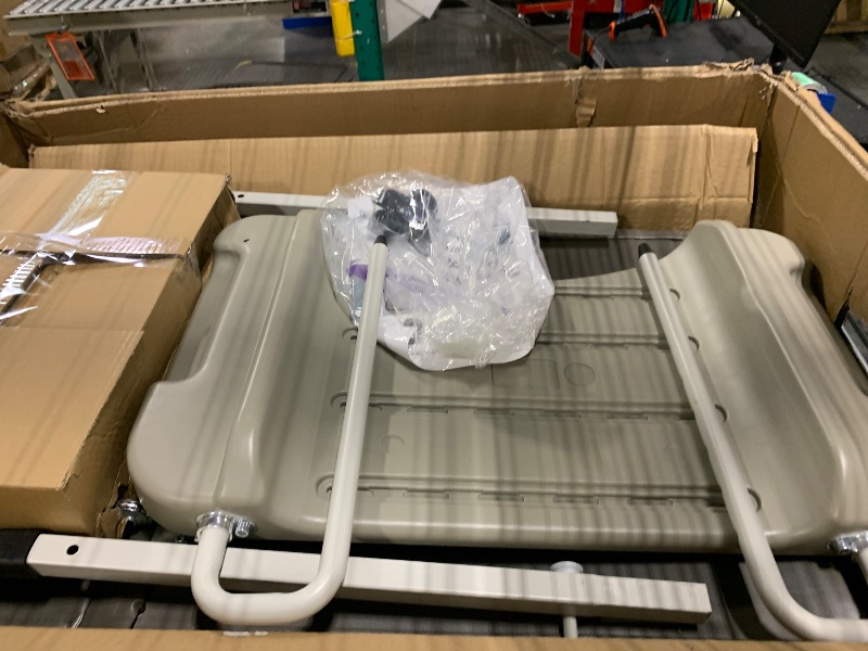 Photo 1 of 3 Position Geri Chair - Charcoal Medical Recliner Chairs for Elderly with Meal Tray for Home and Hospital - 250 Pound Weight Capacity - Reclining Medical Chair for TV, Relaxation, Food