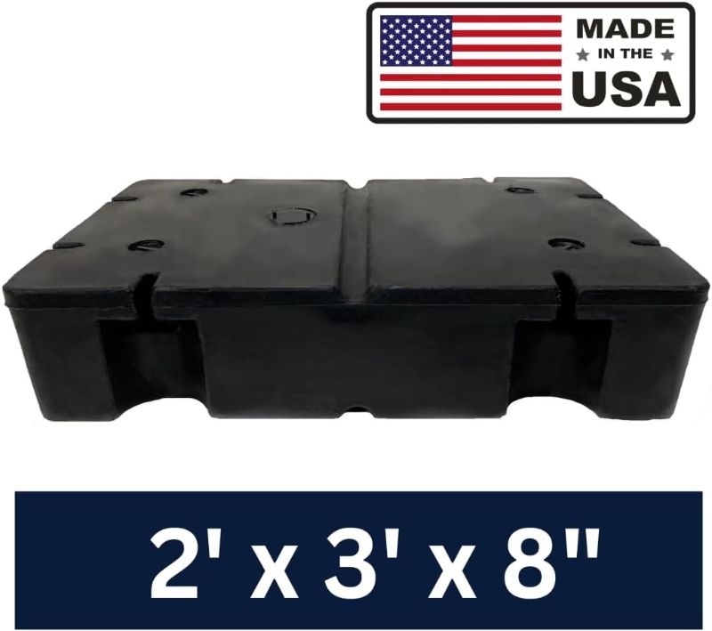 Photo 1 of Eagle Float Dock Floats, Dock Flotation, EPS Foam-Filled, Extra Strong Virgin HDPE Shell, Waterproof and UV Resistant, 15-Year Manufacturer Warranty, Floating Dock. 