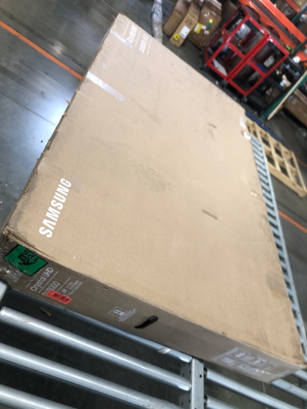Photo 1 of ***ONLY FOR PARTS***BROKEN SCREEN***SAMSUNG 65-Inch Class 4K Crystal UHD DU8000 Series HDR Smart TV w/Object Tracking Sound Lite, Motion Xcelerator, Ultra Slim Design, Gaming Hub, Alexa Built-in (UN65DU8000, 2024 Model)