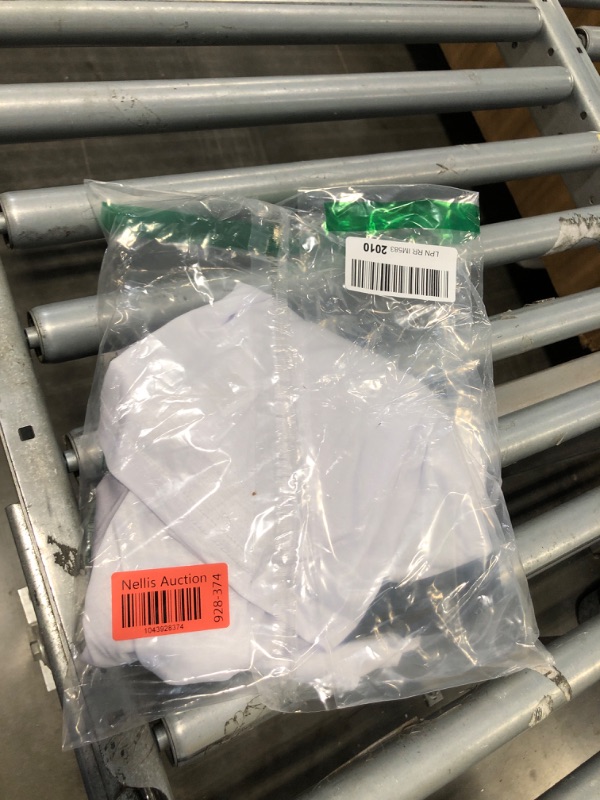 Photo 1 of SOLY HUX Men's Golf Shirts Color Tennis Shirt Short Sleeve Casual Work T-Shirt Black White Colorblock M