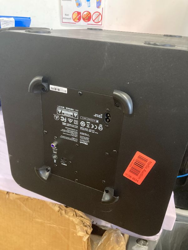 Photo 1 of Klipsch Flexus SUB 100 10" Wireless Subwoofer - Black. for Use Only Flexus Sound Bars