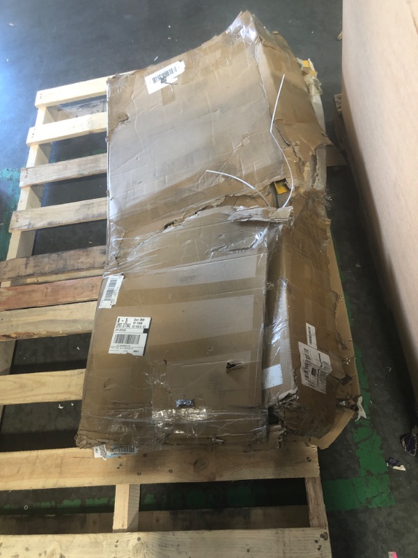 Photo 1 of 2 Ton Engine Hoist, Folding Cherry Picker Engine Hoist with Lever and 6 Casters, Heavy Duty Hydraulic Shop Crane, Engine Crane Lifter for Garage Workshop, Yellow