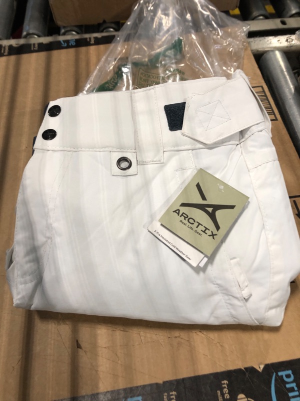 Photo 1 of ***STAINED***Arctix Women's Insulated Snow Pants, White, Small 31L
