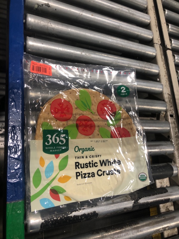Photo 1 of 365 by Whole Foods Market, Pizza Dough Rustic White Thin And Crispy Organic, 10 Ounce
