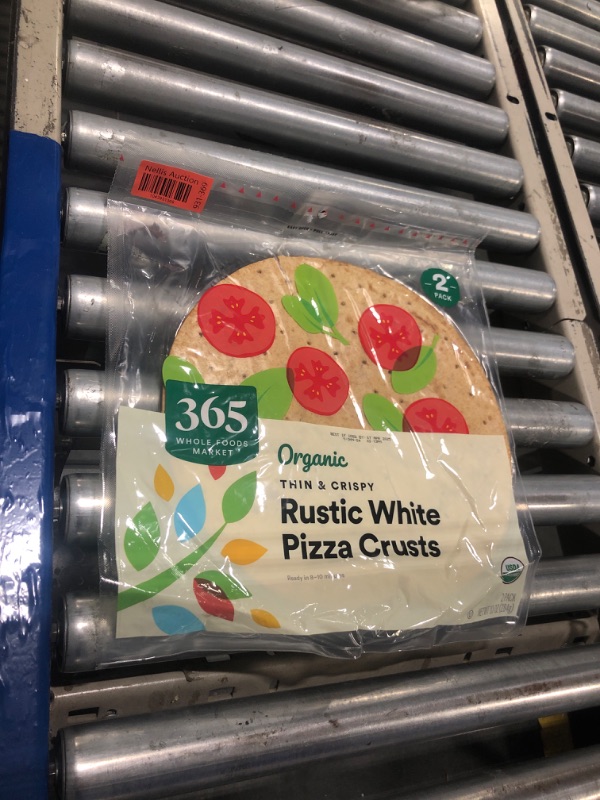 Photo 1 of 365 by Whole Foods Market, Pizza Dough Rustic White Thin And Crispy Organic, 10 Ounce