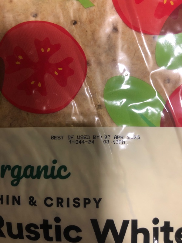 Photo 1 of 365 by Whole Foods Market, Pizza Dough Rustic White Thin And Crispy Organic, 10 Ounce