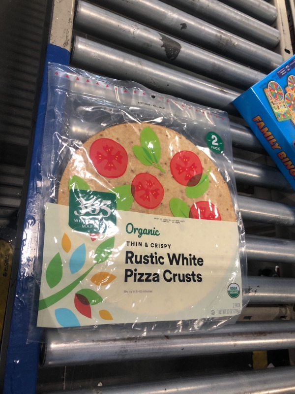 Photo 1 of 365 by Whole Foods Market, Pizza Dough Rustic White Thin And Crispy Organic, 10 Ounce