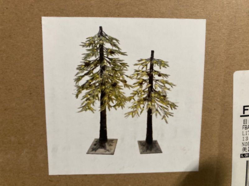 Photo 1 of 2pcs xmas tree